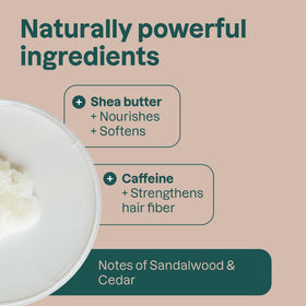 ATTITUDE Strengthening Conditioner Bar caffeine action supports stronger fibers.