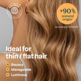 ATTITUDE Volume & Shine Shampoo Bar soy protein texture adds body and shine