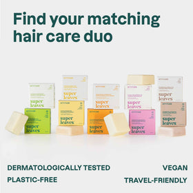 ATTITUDE Volume & Shine Shampoo Bar travel-friendly solid format for on-the-go use