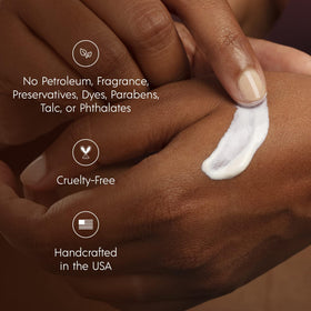 ATTN : GRACE Barrier Cream applied for daily skin protection.