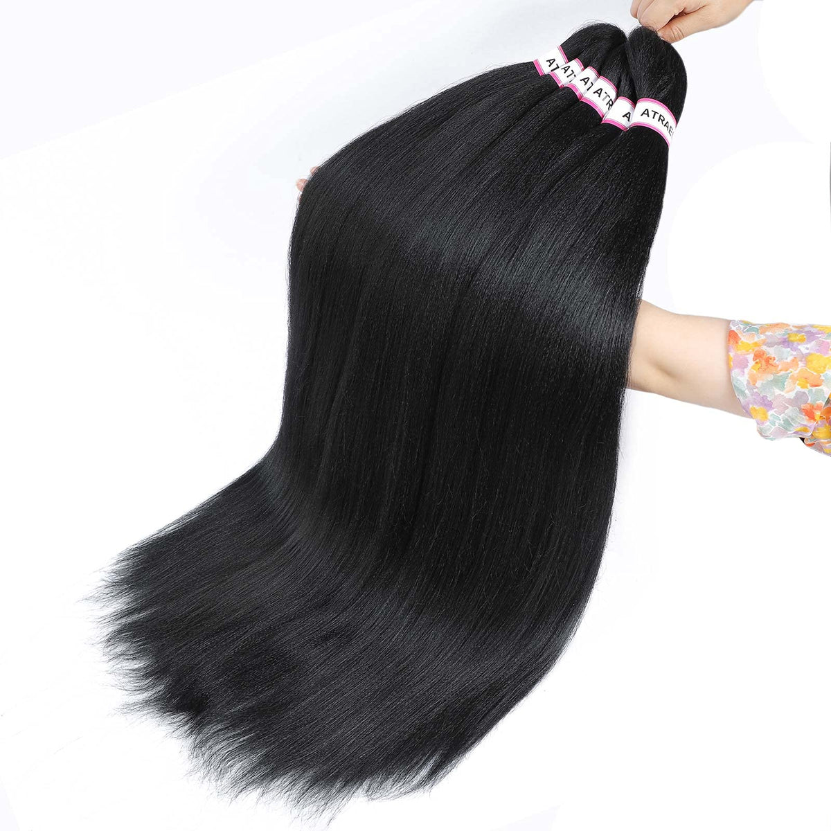 ATRAENTE hot water setting hair for easy style changes.