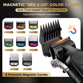 ATVOXIS all-in-one barber kit includes essential tools for pro results.