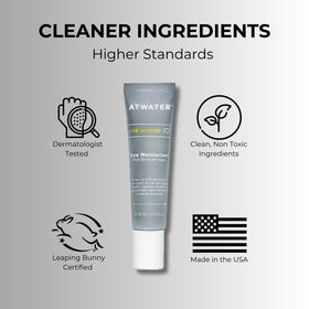 ATWATER Eye Cream is ophthalmologist-tested and hypoallergenic for sensitive skin