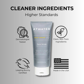 ATWATER Skin Armor all-skin-types label indicating broad compatibility.