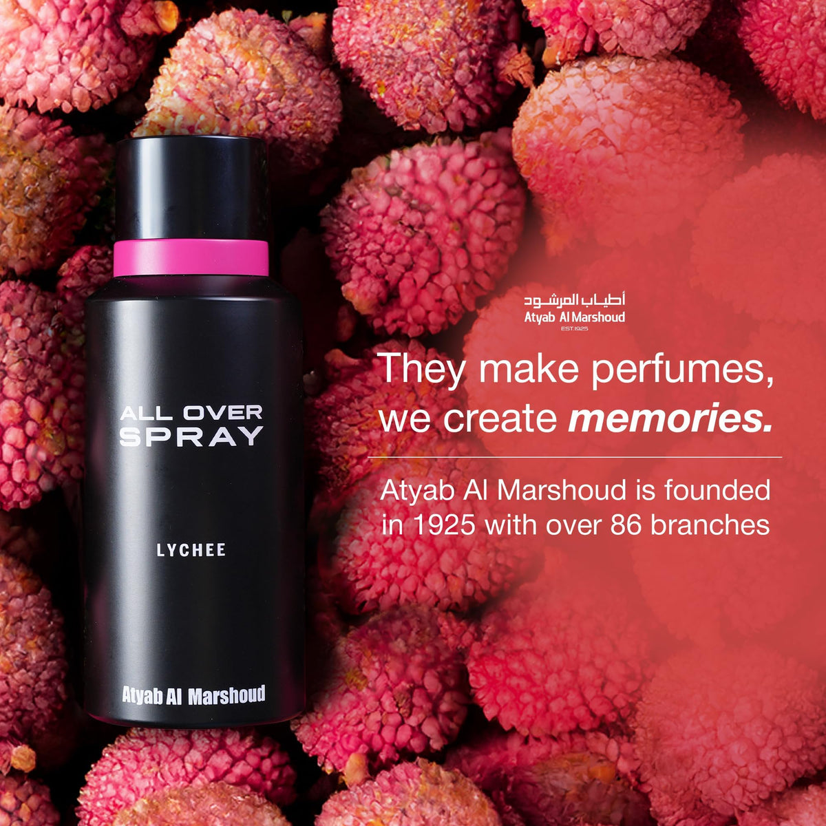 ATYAB AL MARSHOUD Lychee day-to-night scent versatility