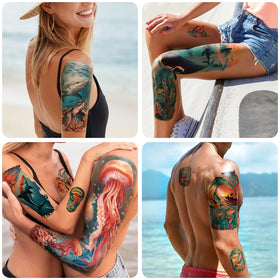 ATYDKUG waterproof tattoos offering durable wear for active days.