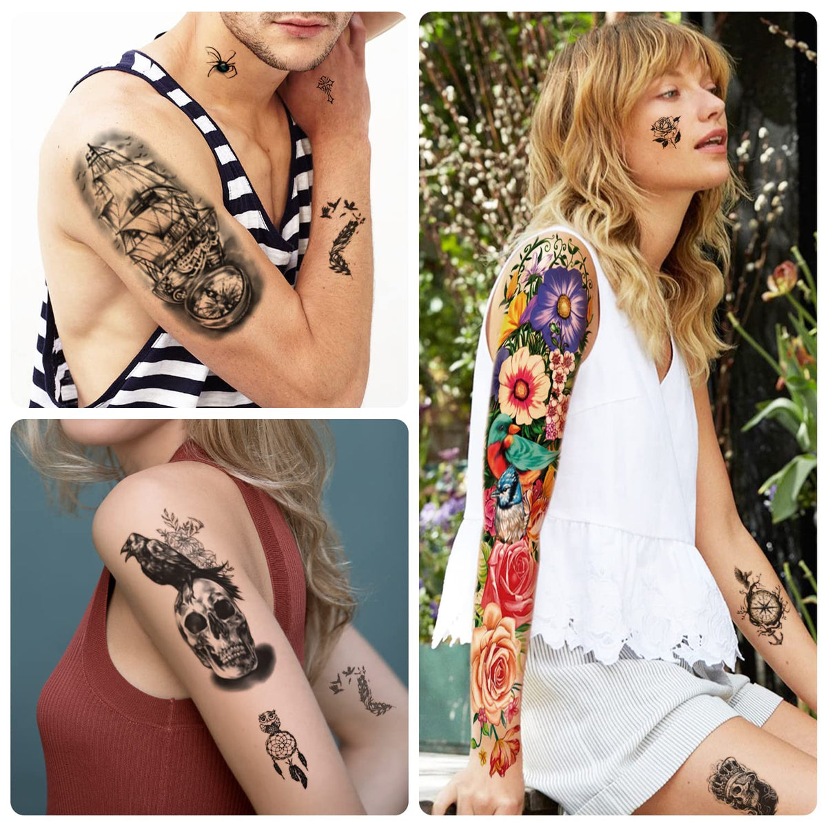 atydkug waterproof, realistic tattoos that last days