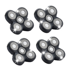 Audoc 4-piece shaver replacement blades for consistent cuts