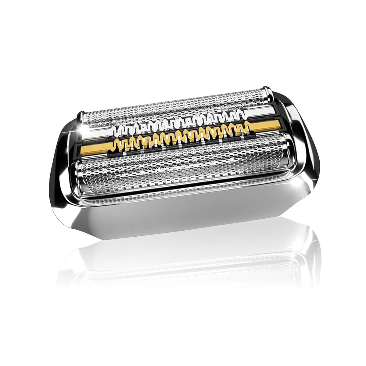 Audoc 94M Series 9 Pro replacement head close-up with precision blades for a smoother shave.