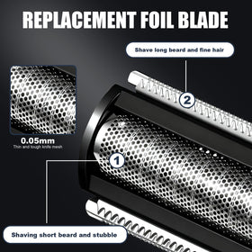 Audoc replacement blade pack for Manscaped 5.0 Ultra, ready for easy swap.