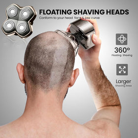 Audoc Replacement Blade Shaver PRO 4 Head detachable design enables quick cleaning