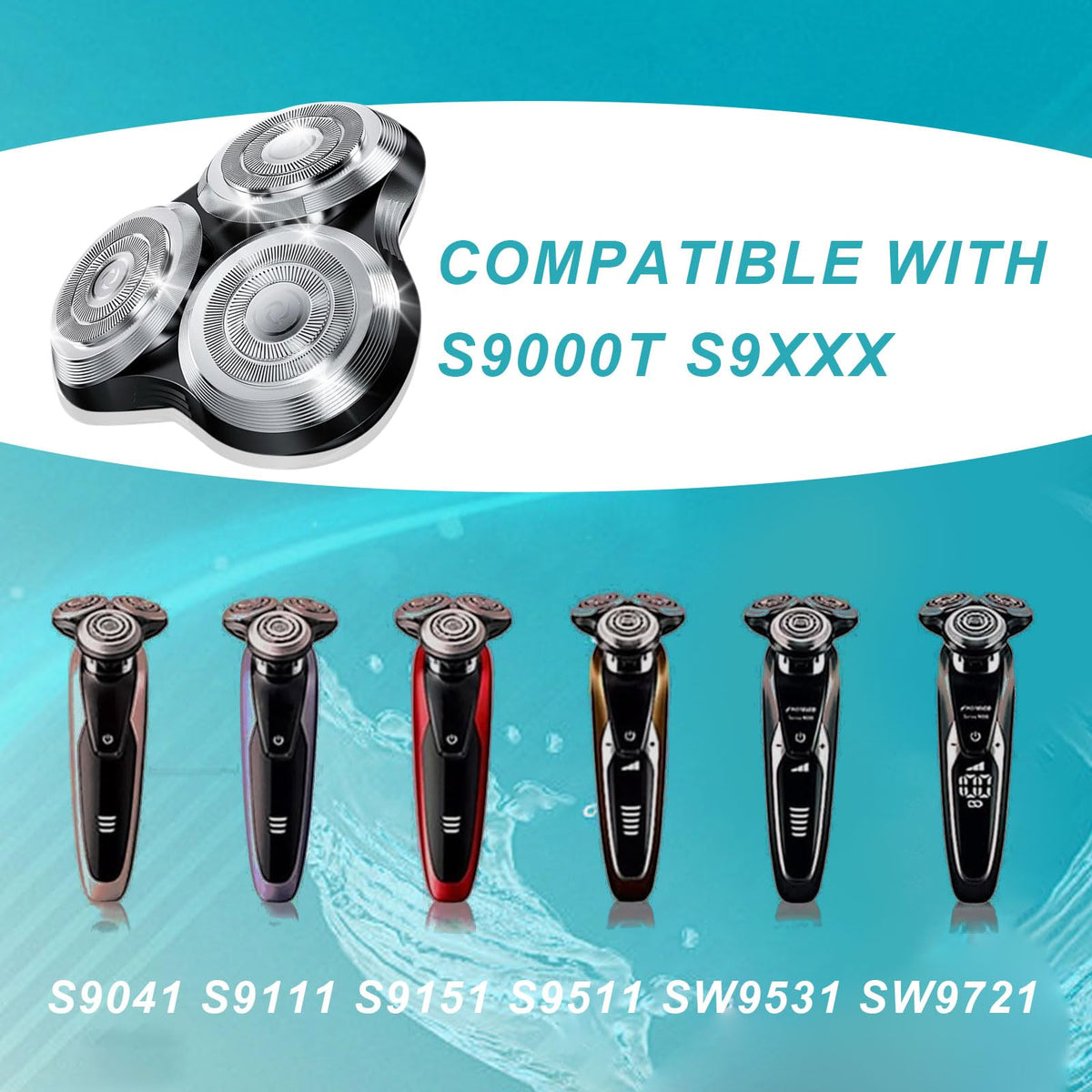 Audoc SH90 hypoallergenic silver foil design benefits sensitive skin.