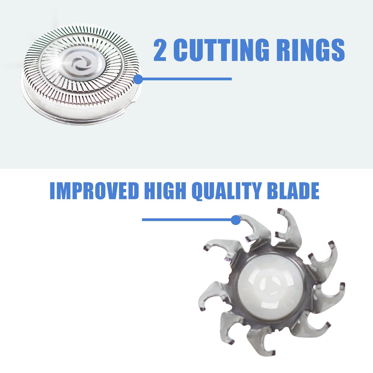 Audoc installation step showing easy blade swap for fast setup