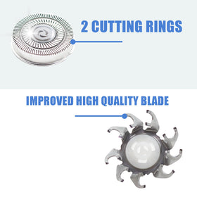 Audoc blades for Pitbull Platinum PRO ensuring safe skin contact during shaving.