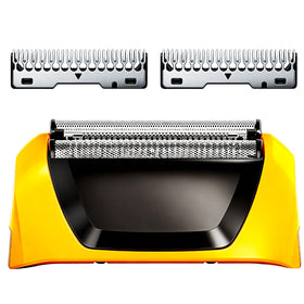 Audoc Wahl 7061 replacement foil head for yellow Lifeproof shaver, durable and corrosion-resistant.