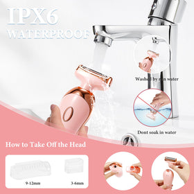 Auduto replaceable nose razor for facial detailing.