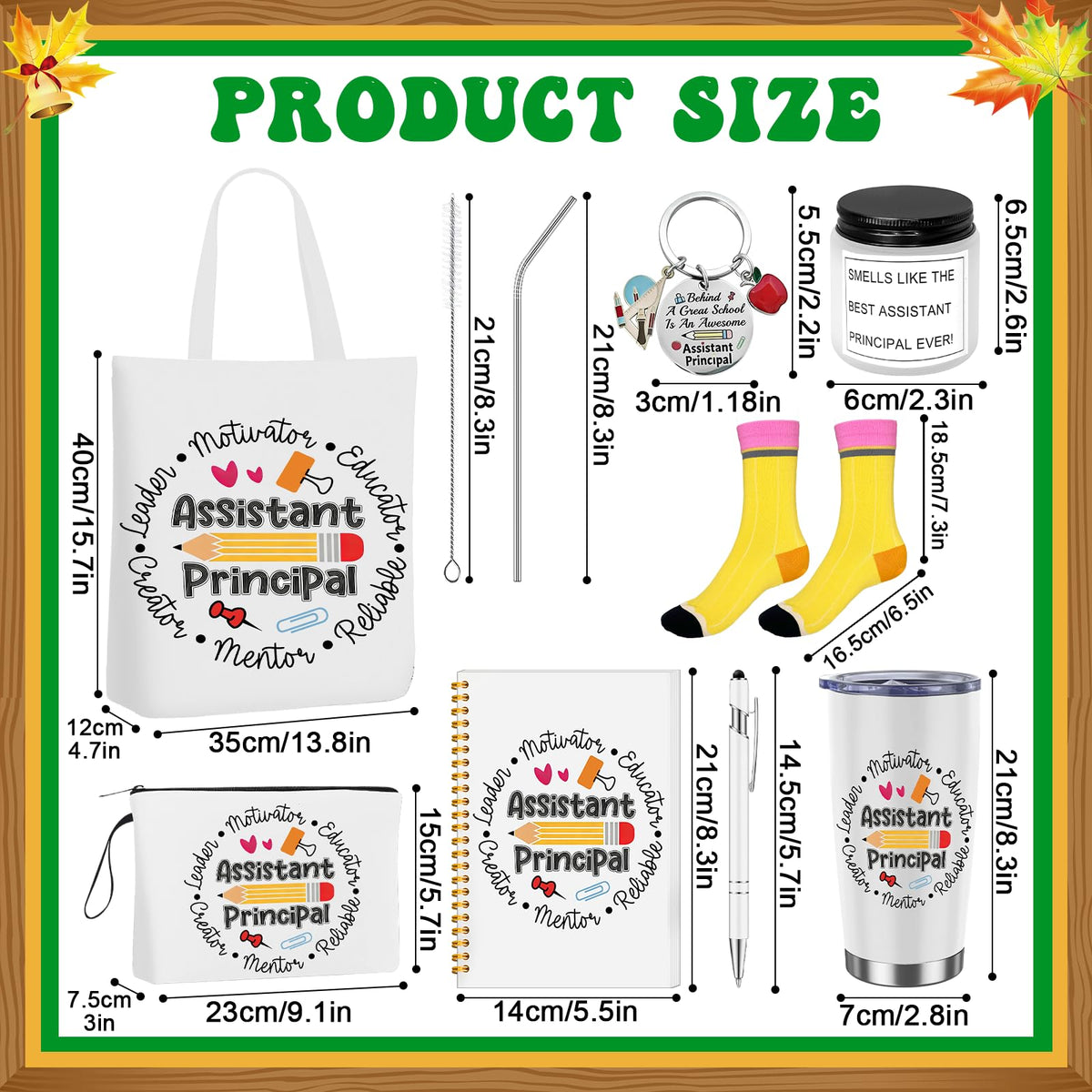 Augacage assistant principal gift cosmetic bag for on-the-go care