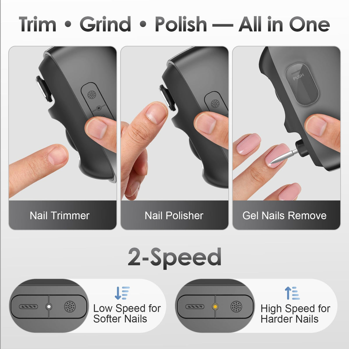 Augrz quiet motor enables discreet home grooming