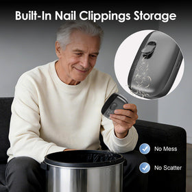 Augrz rechargeable Type-C nail clipper for cordless use