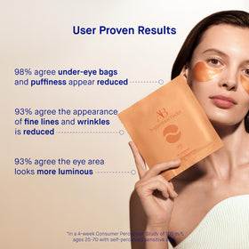 Augustinus Bader Eye Patches cooling effect on delicate under-eye skin