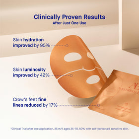 Augustinus Bader Hydrogel Face Mask plumps skin for a refreshed look