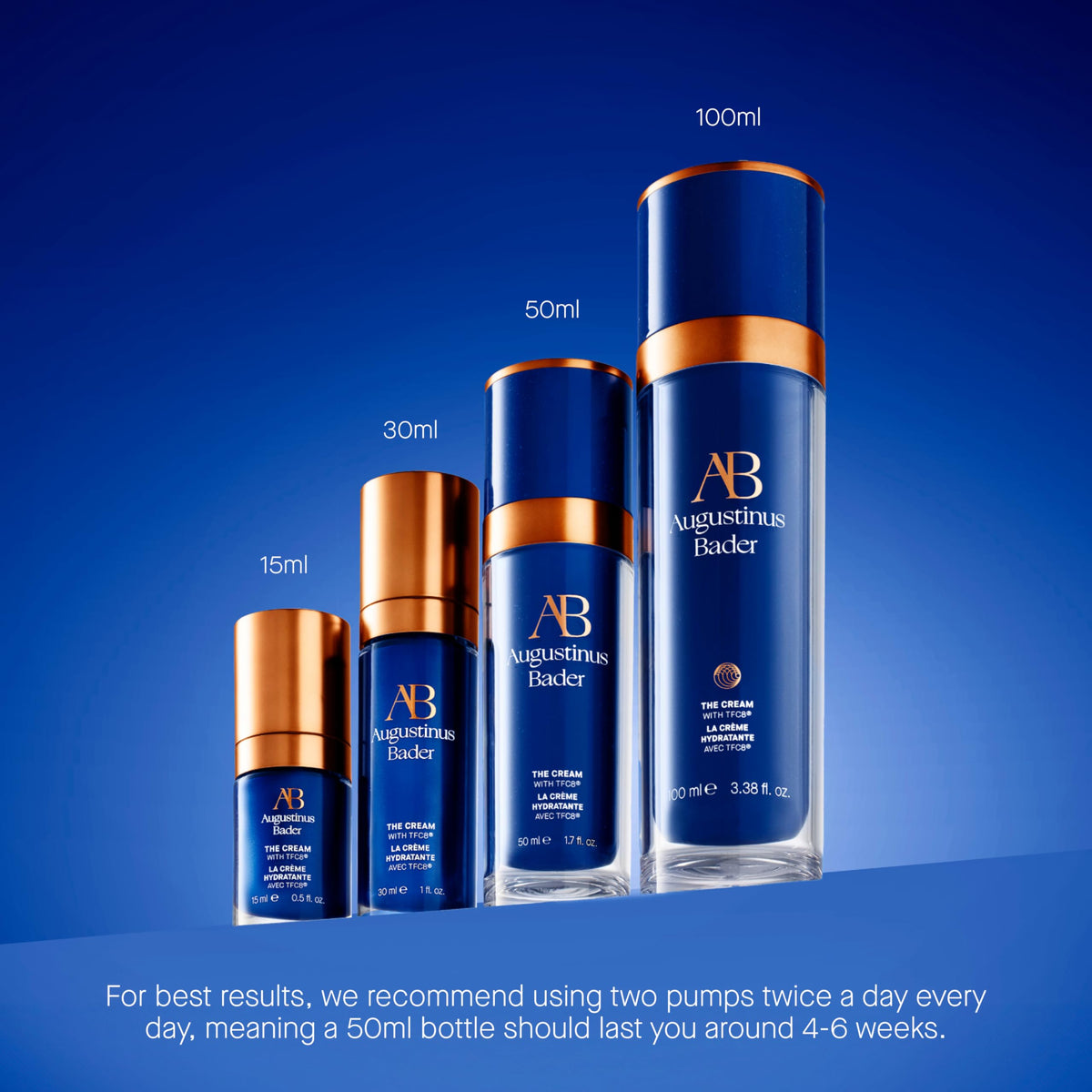 Product packaging and branding of Augustinus Bader Rich Cream