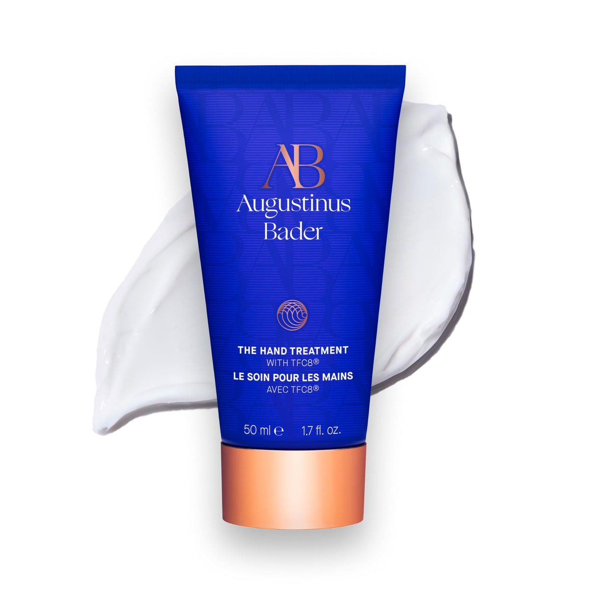 Augustinus Bader The Hand Treatment jar showing rich, hydrating cream.