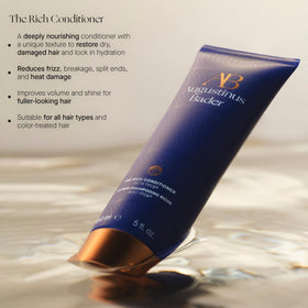 The Rich Conditioner pump enables easy, mess-free daily application.