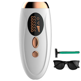 AUITRONCARE IPL device front view for at-home painless hair removal.