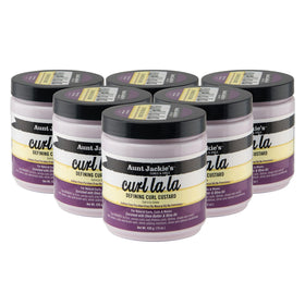 Aunt Jackie's Defining Custard bottle front for defined, moisturized curls.