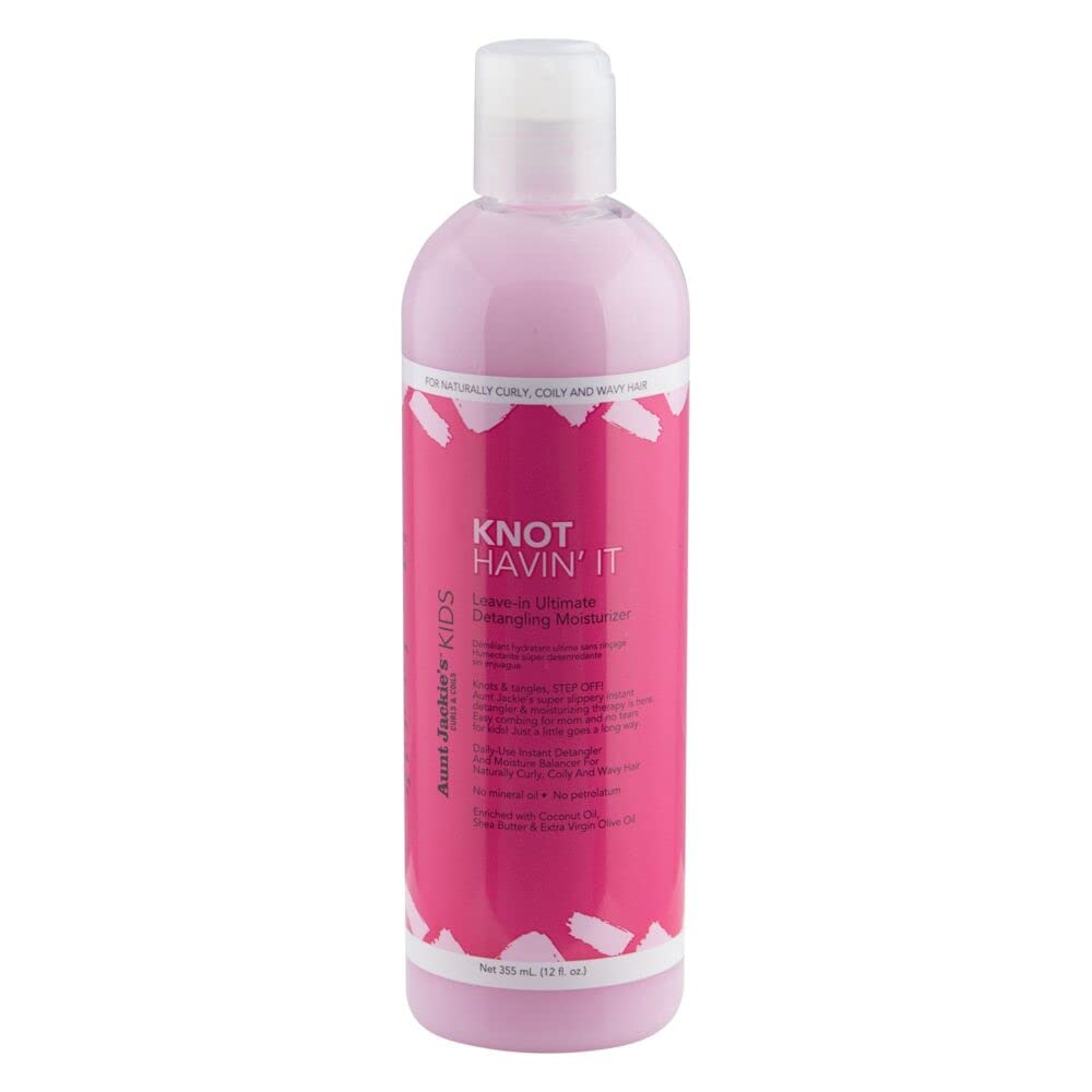 Aunt Jackie's Soft N Sassy Conditioner provides moisture for softer, easier comb-through