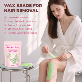 Auperwel Brazilian bikini wax beads for efficient hair removal
