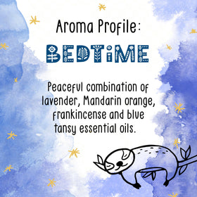 Aura Cacia Kids Bedtime Fizzy Bath Kit bubbles in tub create a soothing aromatic bath