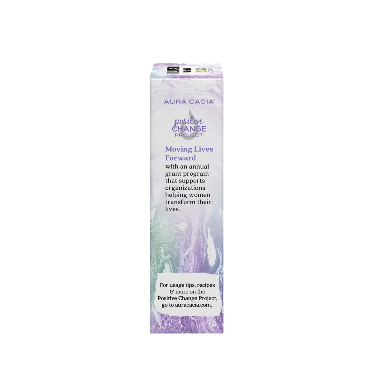 Aura Cacia Mineral Bath Kit packaging featuring all three packets