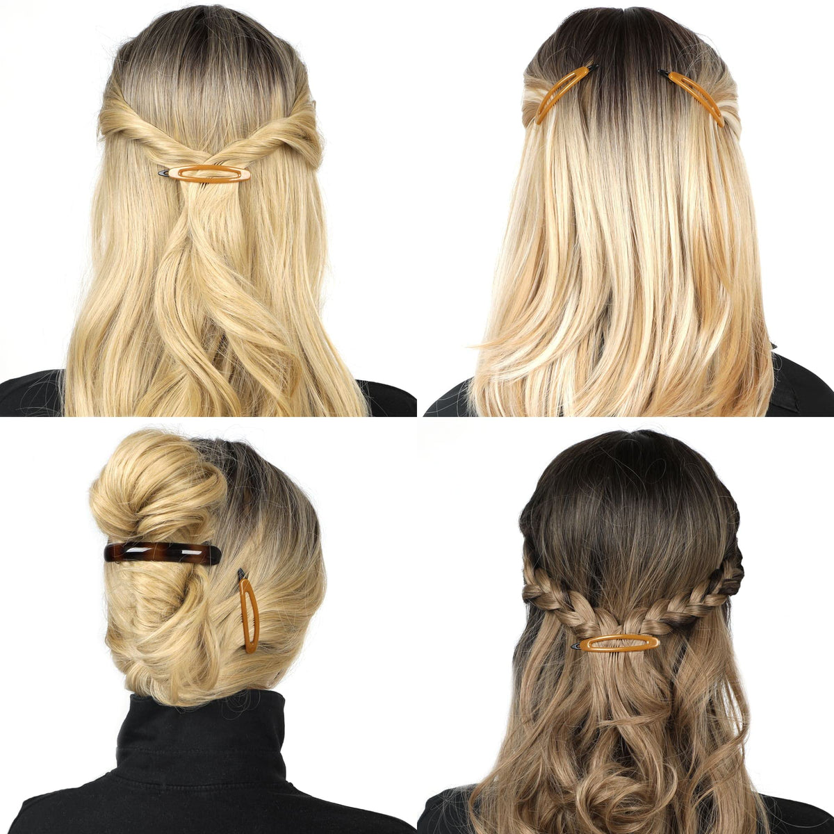 AURORA PIN suitable for thick, thin, and fine hair.