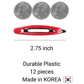 AURORA PIN non-metal BPA-free hair clip closeup with snag-free grip.