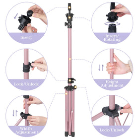 Auroras wig tripod durability suits busy training environments with reliable performance.