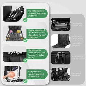 AUROTIER barber bag anti-theft pocket keeps valuables safe