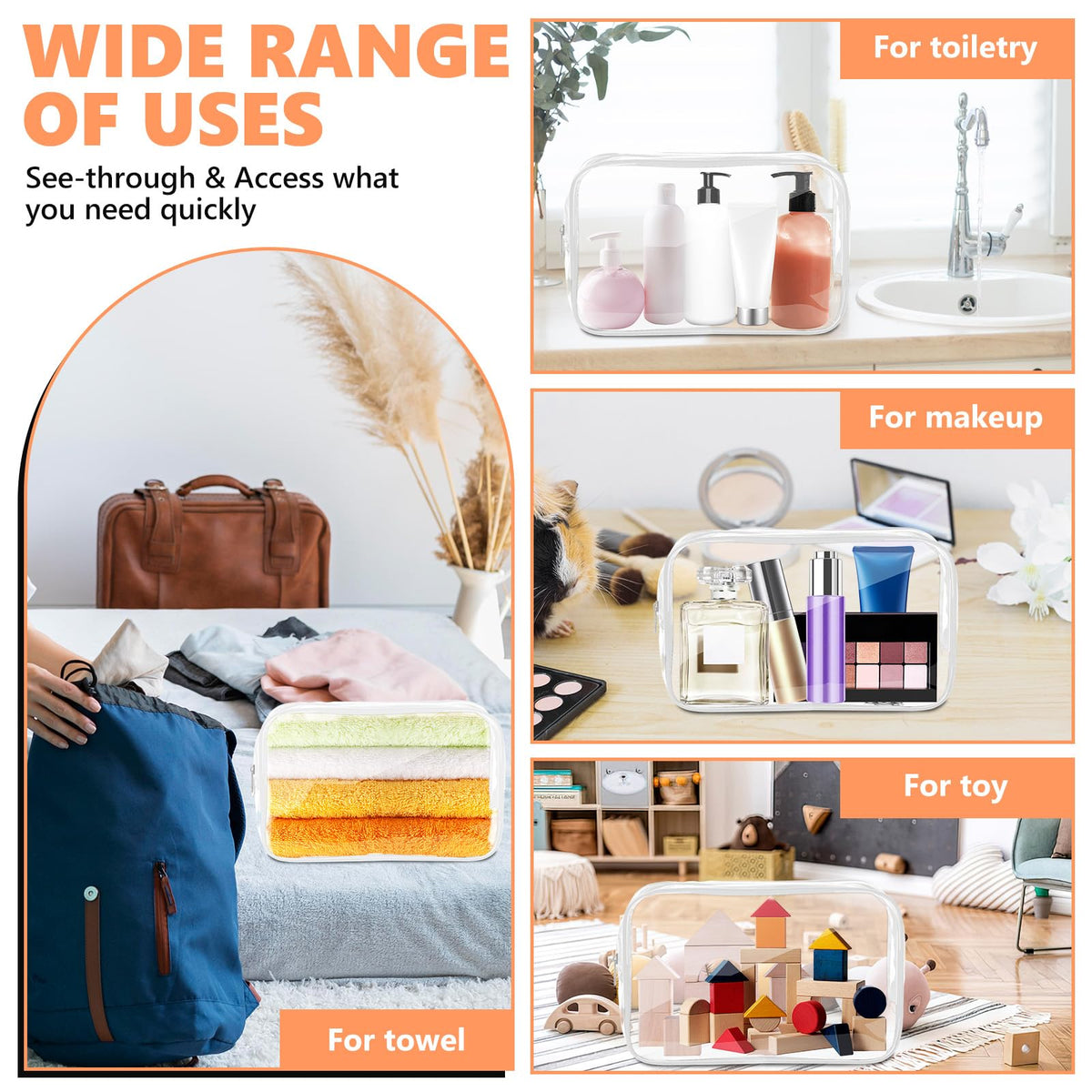 AURUZA small case ideal for keys, cards, and daily small items.