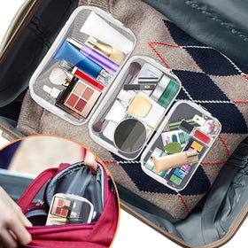 AURUZA waterproof clear pouch cleans easily and resists leaks during travel.