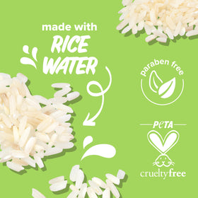 Cruelty-free badge on Aussie Miracle Volume Conditioner packaging close-up.