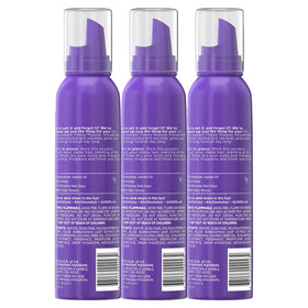 Aussie Mousse jojoba oil ingredient closeup showing nourishing care.