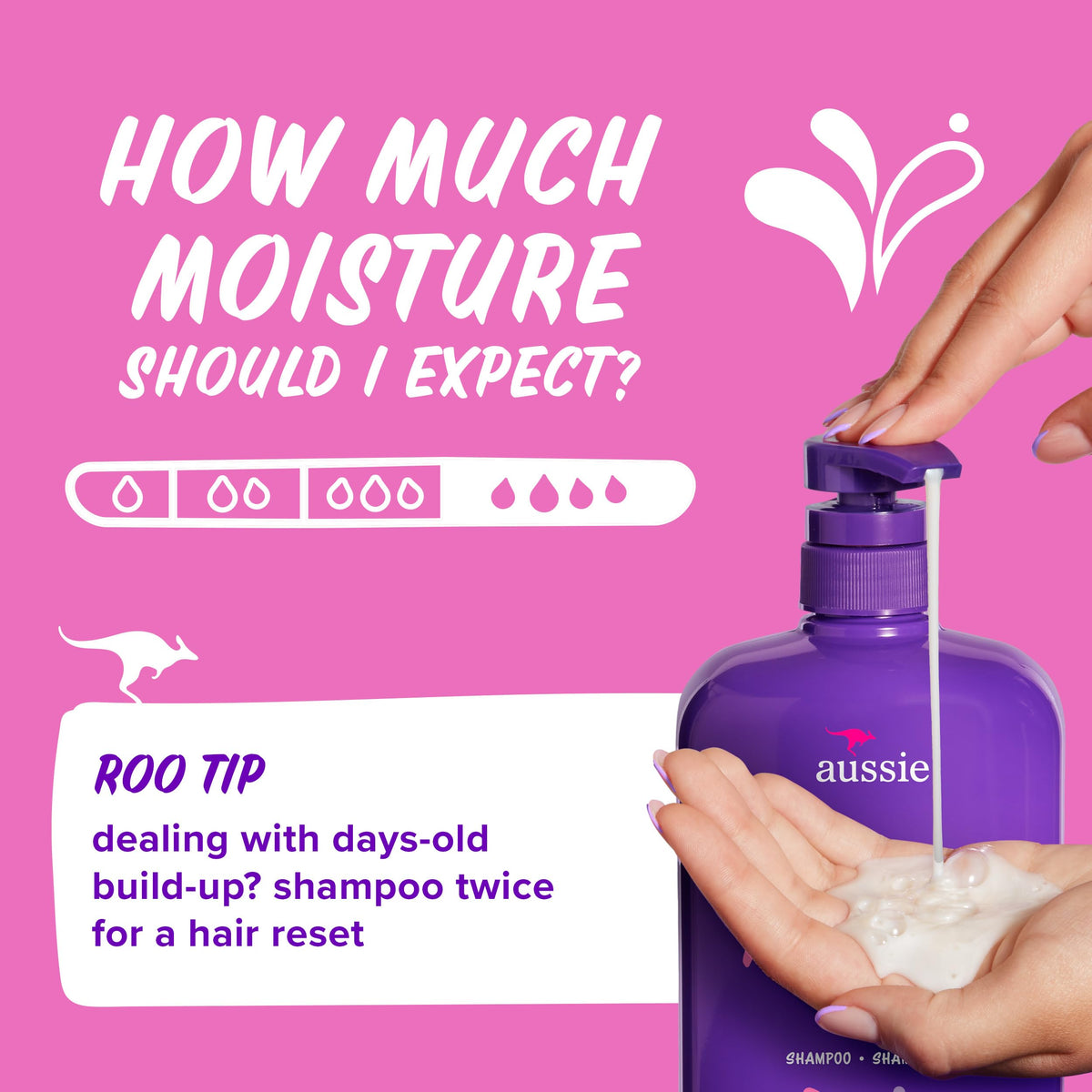 Soft, shiny hair texture after using Total Miracle Shampoo