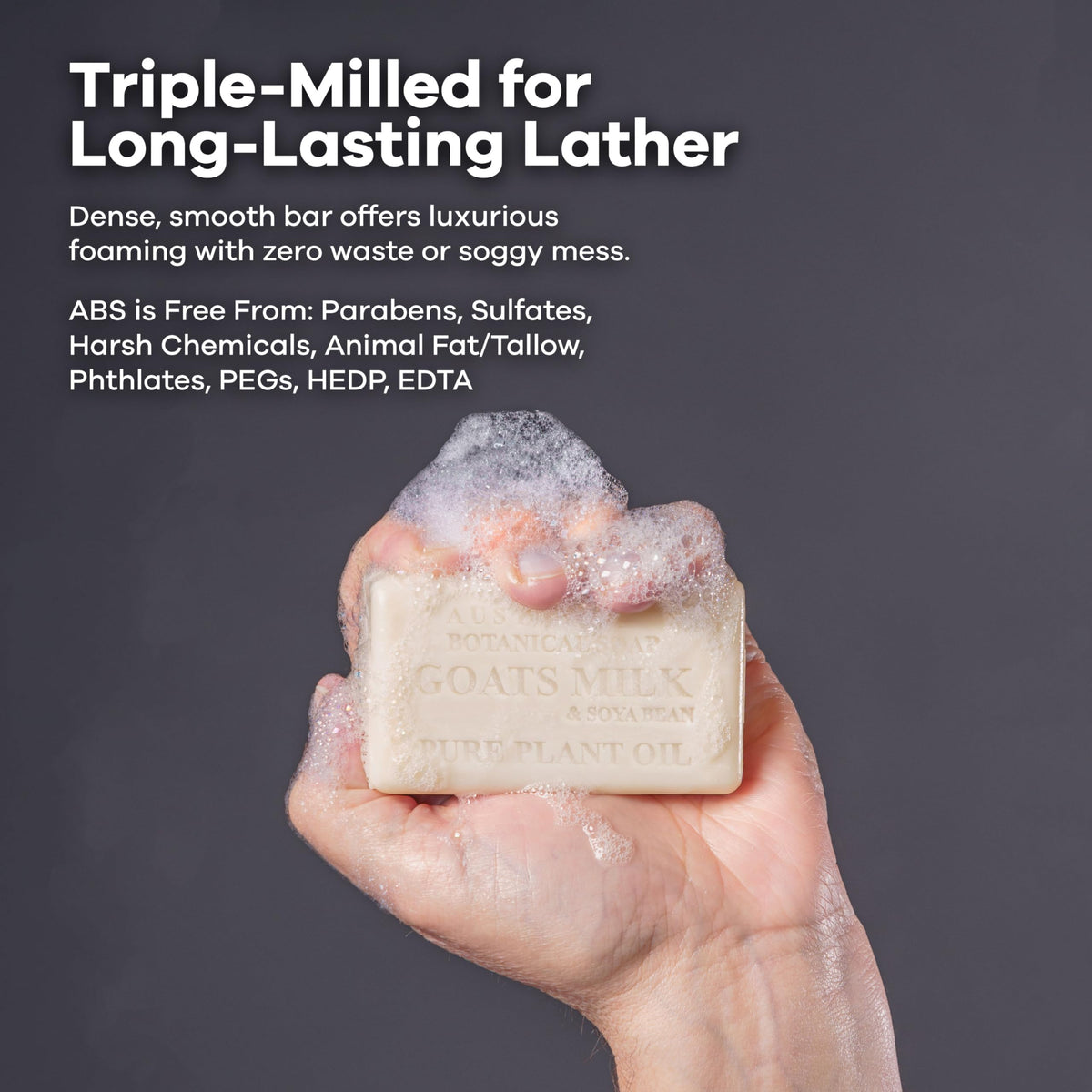 Australian Botanical Goat Milk Soap packaging varies for eco-friendly gifting appeal