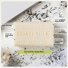 Australian Botanical Soap Aloe Vera with Green Tea Extract bar soothes and hydrates daily.
