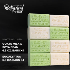 Australian Botanical Soap eucalyptus bar emphasizes a clean, refreshing daily routine