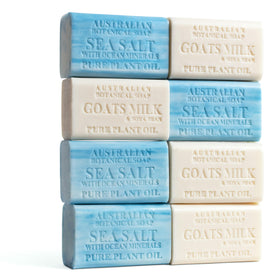 Australian Botanical Soap goats milk bar for daily body care and grooming.