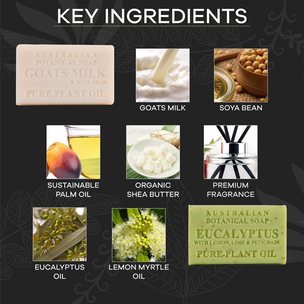 Australian Botanical Soap shower bars offer long-lasting cleansing for busy routines