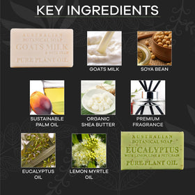 Australian Botanical Soap shower bars offer long-lasting cleansing for busy routines