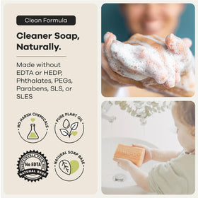 Australian Botanical Soap triple-milled bar for longer-lasting use